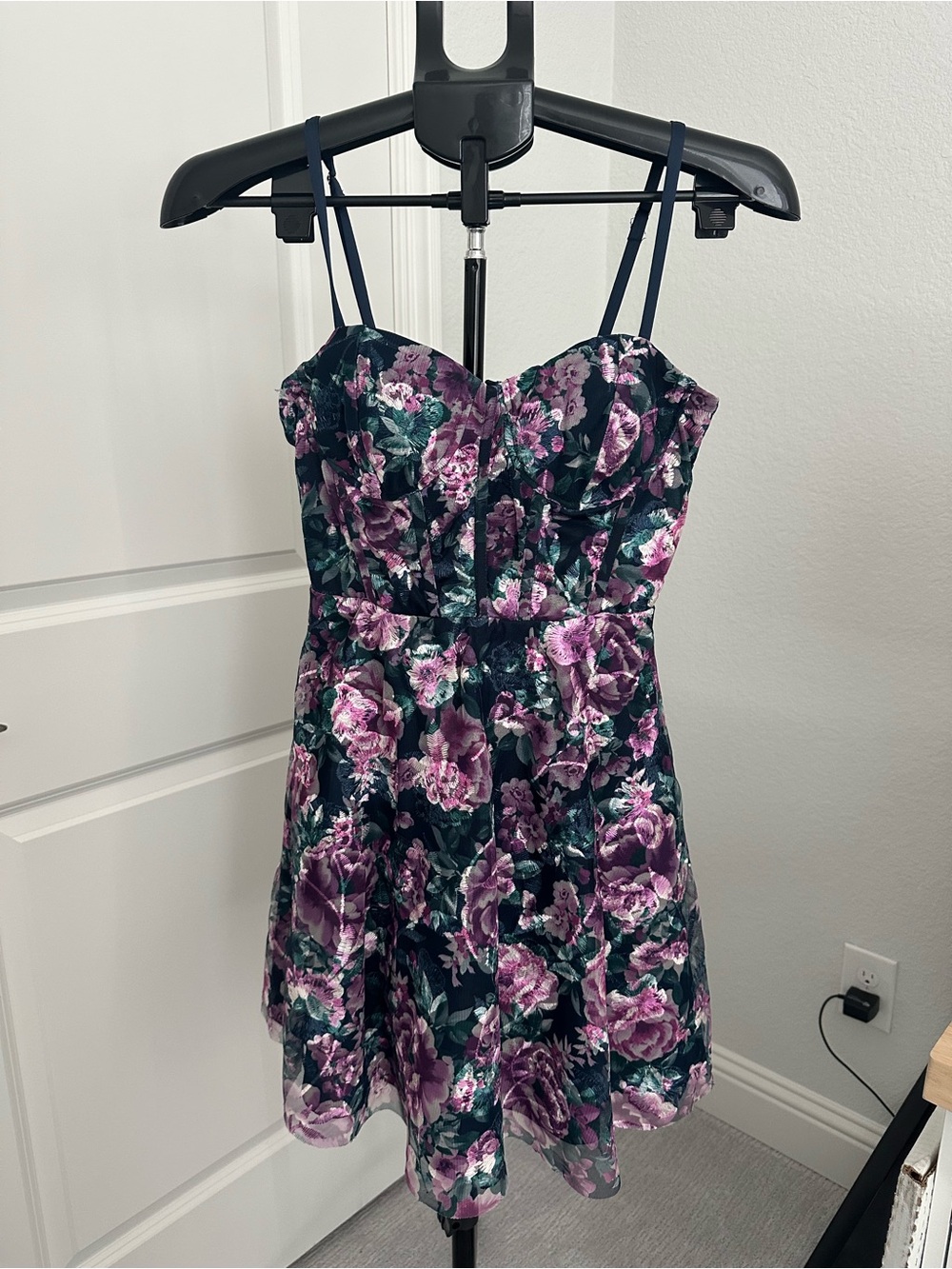 Girls Floral Print Special occasion dress